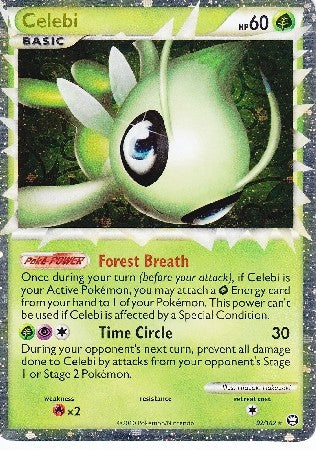Pokemon Card HS Triumphant Celebi (Prime) Ultra Rare 92/102
