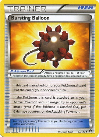 Bursting Balloon 97/122 Uncommon - Pokemon XY Breakpoint Card