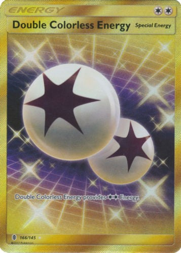 Double Colorless Energy 166/145 Secret Rare - Pokemon Sun & Moon Guardians Rising Card