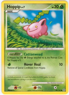 Pokemon Secret Wonders Common Card - Hoppip 90/132