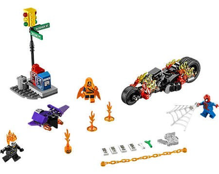 Holloween Lego Minifigure Super Heroes: Spider-man Minifigure