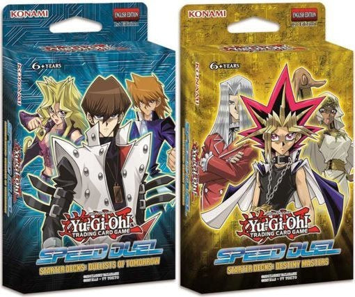 YuGiOh Speed Duel Duelists of Tomorrow & Destiny Masters Starter Decks [Set of 2] [Sealed Deck] (Pre-Order ships January)