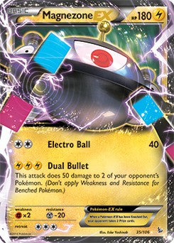 Magnezone EX 35/106 - Pokemon XY Flashfire Ultra Rare Card