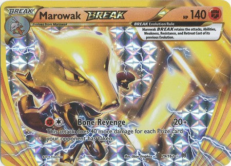 Marowak Break 79/162 Rare - Pokemon XY Break Through Card