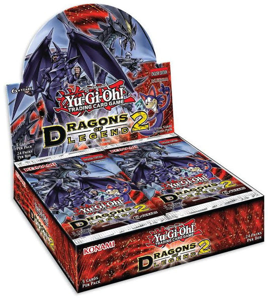 YuGiOh Dragons of Legend 2 Booster Box