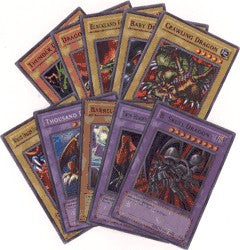 Yu-Gi-Oh! Metal Raiders Complete Set of Dragon Cards