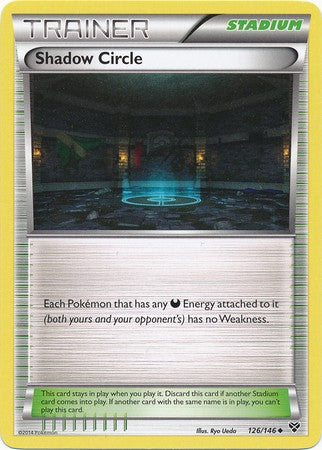 Shadow Circle 126/146 - Pokemon XY Uncommon Trainer Card