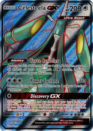Celesteela GX - 208/214 - Sun & Moon: Unbroken Bonds Full Art Ultra Rare