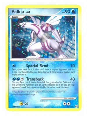 Pokemon Diamond & Pearl Holo Rare Card - Palkia 11/130