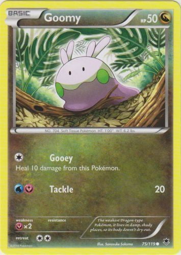 Goomy 75/119 - Common Pokemon XY Phantom Forces Card
