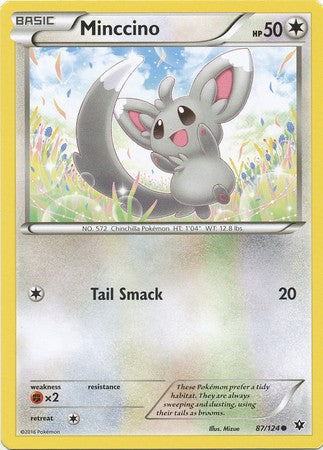Minccino 87/124 Common - Pokemon XY Fates Collide Card