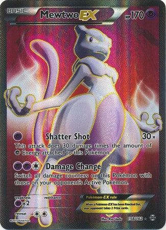 Mewtwo EX 158/162 Full Art - Pokemon XY Break Through Card