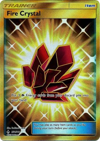 Fire Crystal - 231/214 - Sun & Moon: Unbroken Bonds Secret Rare