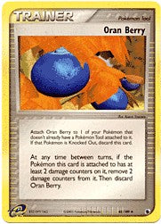 Pokemon Promo Card - Oran Berry Trainer