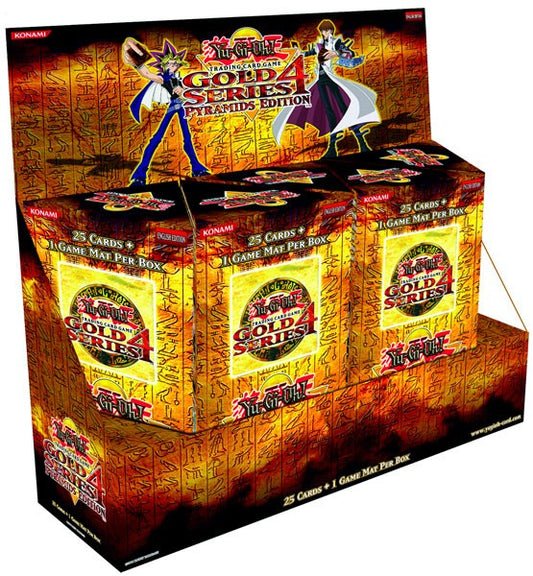 YuGiOh Gold Series 4 Pyramids Edition Booster Box