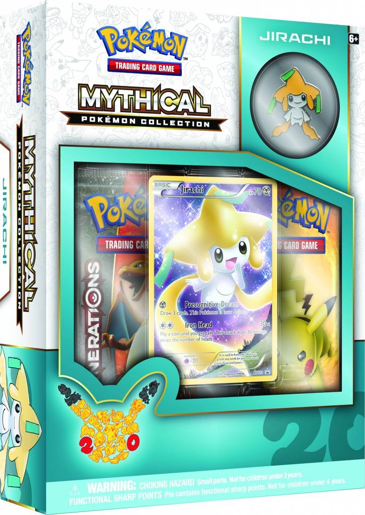 Pokemon Mythical Jirachi Collection Box