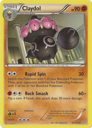 Claydol 64/124 - Pokemon Dragons Exalted Uncommon Card
