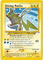 Neo Destiny - Shining Raichu Holofoil
