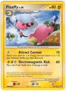 Pokemon Secret Wonders Uncommon Card - Flaaffy 50/132
