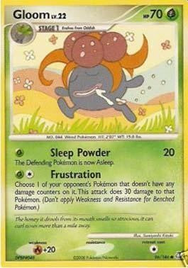 Pokemon Legends Awakened Common Card - Gloom 96/146