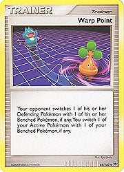 Pokemon Diamond and Pearl Majestic Dawn- Warp Point(Uncommon)