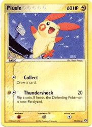 Pokemon EX Emerald Uncommon Card - Plusle 39/106