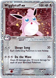 Pokemon EX Hidden Legends Ultra Rare Card - Wigglytuff ex 101/101