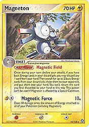 Pokemon EX Power Keepers Rare Card - Magneton 16/108
