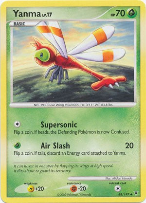 Pokemon Supreme Victors Uncommon Card - Yanma 88/147