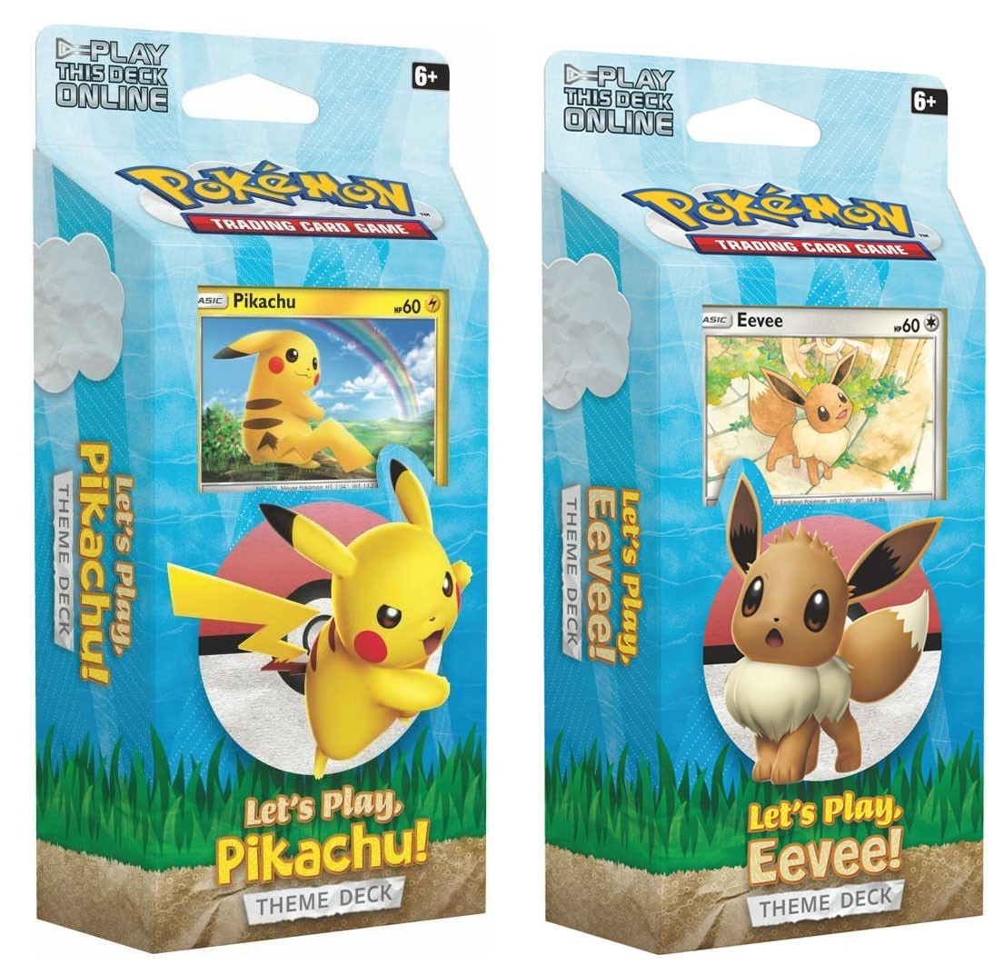 Pokemon Sun & Moon Let's Play Set of Both Theme Decks [Eevee & Pikachu]