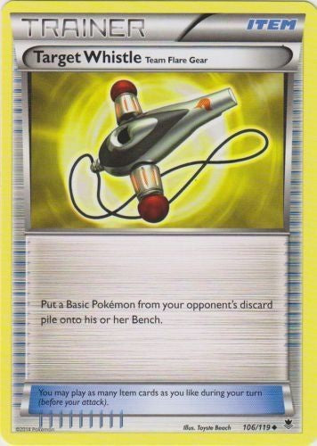 Target Whistle 106/119 - Trainer Pokemon XY Phantom Forces Card