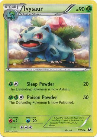 Pokemon Dark Explorers Uncommon Card - Ivysaur 2/108