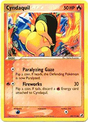 Pokemon EX Unseen Forces Common Card - Cyndaquil 54/115