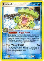 Pokemon EX Deoxys Rare Card - Ludicolo 19/107