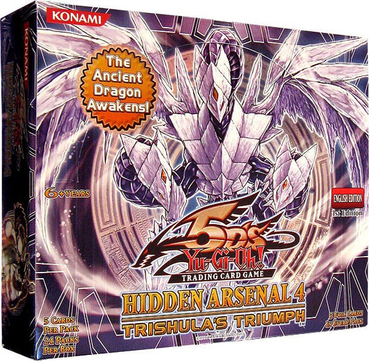 YuGiOh Hidden Arsenal 4: Trishula's Triumph Booster Box