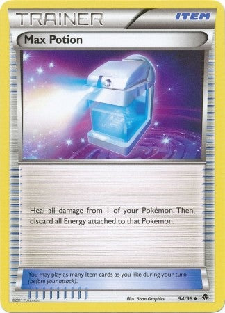 Pokemon Emerging Powers Uncommon Card - Max Potion 94/98