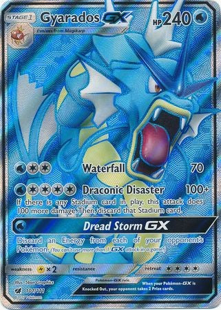 Gyarados GX 101/111 Full Art - Pokemon Crimson Invasion Card