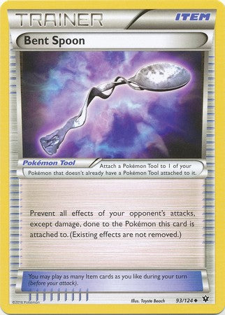 Bent Spoon 93/124 Uncommon - Pokemon XY Fates Collide Card