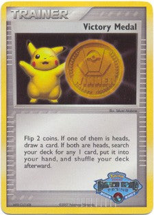 Pokemon Ultra Rare Promo Card - Victory Medal Spring (2007-2008)
