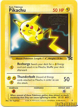 Pokemon Promo Card - Pikachu