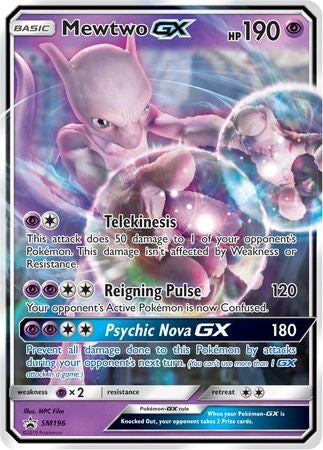Mewtwo GX - SM196 - Promo
