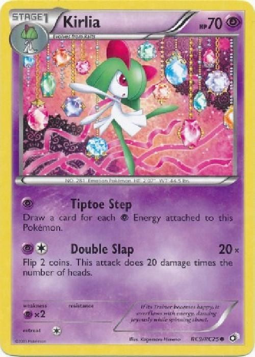 Kirlia RC9/RC25 - Pokemon Legendary Treasures Radiant Common Card