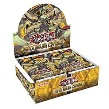 YuGiOh Maximum Crisis Booster Box [24 Packs] [Sealed]
