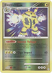 Pokemon Diamond & Pearl Reverse Holo Rare Card - Electivire 3/130