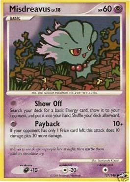 Pokemon Legends Awakened Common Card - Misdreavus 107/146