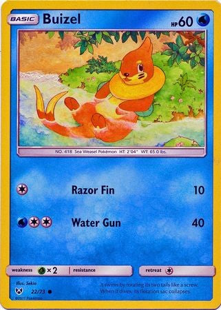 Buizel - 22/73 - Common Sun & Moon: Shining Legends