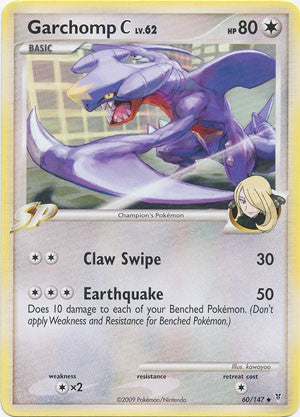 Pokemon Supreme Victors Uncommon Card - Garchomp C 60/147