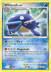 Pokemon Diamond & Pearl Mysterious Treasures- Whiscash