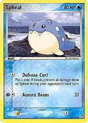 Pokemon EX Power Keepers Common Card - Spheal 65/108