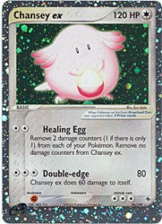 Pokemon EX Ruby & Sapphire Ultra Rare Card - Chansey ex 96/109